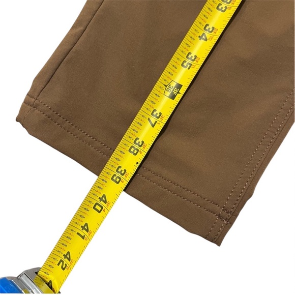 PrAna Women’s Zion Straight Fit Brown Mid Rise Stretch Pant Size 8 - Picture 3 of 7